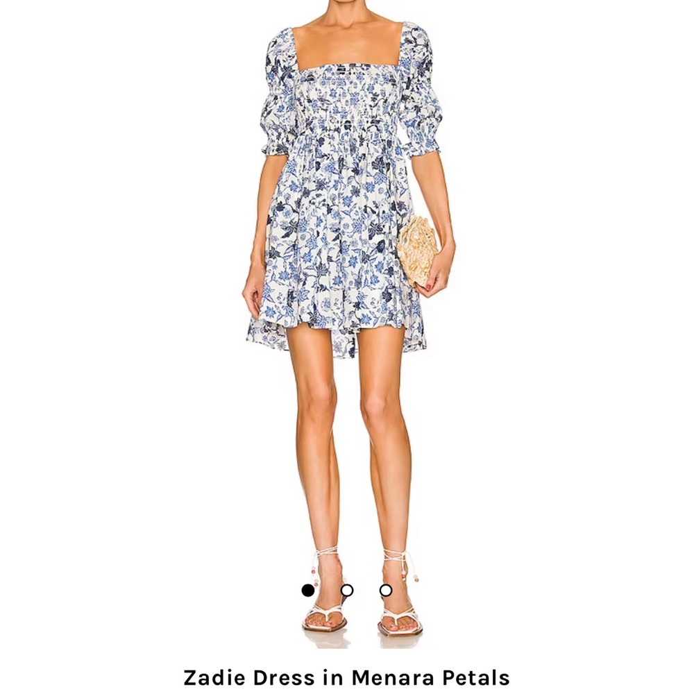 MISA Los Angeles Zadie Dress in Menara Petals XS